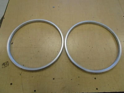 ALUMINUM 12 SPEED 18 1/2" DIAMETER BIKE RIM (SET OF 2) 70081 / 81604 - Image 1 of 4