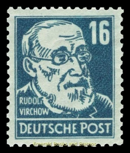 EBS Germany 1948 SBZ Famous People Köpfe - Rudolf Virchow Michel 218 MNH** - Picture 1 of 1