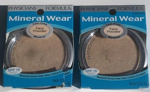 Physicians Formula Mineral Wear polvo sin talco cremoso natural LOTE DE 2 - Imagen 1 de 1