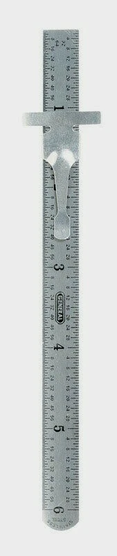 General Tools 6" PRECISION RULER 300/1 Stainless Steel Precise Measurements NEW! - Image 1 of 1