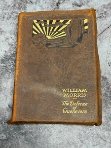 William Morris The Defence of Guenevere - c1920s - Leather and Gold Guild Bound - Picture 1 of 4