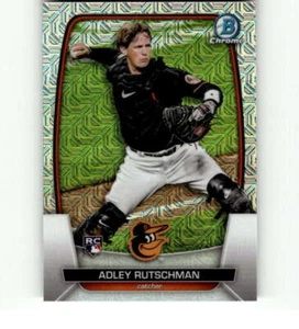2023 Bowman Chrome Mega Box Mojo Refractor #40 Adley Rutschman RC Rookie Orioles - Bild 1 von 2