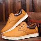 Men's Lace Up Waterproof Anti-Slip Ankle Snow Boots Work Shoes