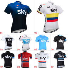 Mens Cycling Jerseys Breathable Comfortable Women Quick Dray Bike Color Size
