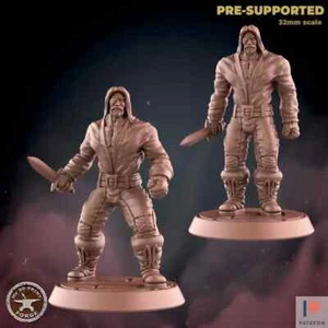 Bandido/pícaro por My3dPrintForge Dnd, Dungeon and Dragon Mini, miniatura de mesa - Imagen 1 de 4
