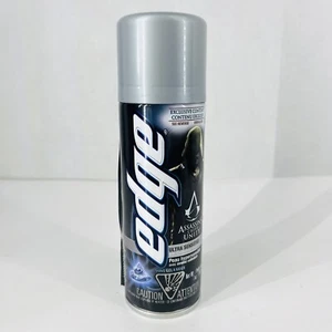 2014 Assassins Creed Unity Edge Ultra Sensitive Shave Gel 7oz LABEL PEELING READ - Picture 1 of 12