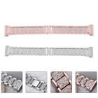 2 Pcs Men Watch Band Wristbands for Strap Miss Man Chained