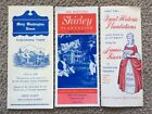 Vintage VA Historic Plantations Shirley Washington Travel Vacation Brochure Lt 3