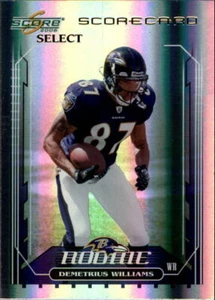 2006 Select Scorecard #376 Demetrius Williams /100 - NM-MT - Picture 1 of 2