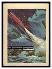1956 GUM INC ADVENTURE THE NAVY'S REGULUS #25 MID HIGHER GRADE GUIDED MISSLE