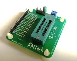 PIC16F628A / PIC16F627A / PIC16F84 Development board VERY FLEXIBLE UK DESIGN - Picture 1 of 4