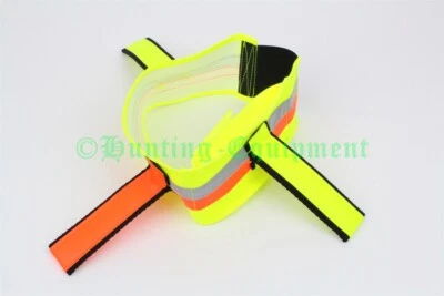 FRITZMANN Hundesignalhalsband 3 Fahnen und GPS Tasche Warnhalsung Drückjagd Hundemeute NEU