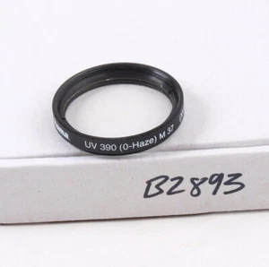 Filtro de lente ultravioleta UV protector Hama UV-390 (O-Haze) M 37 mm (B2893) - Imagen 1 de 3