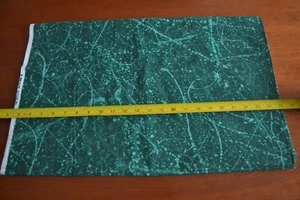 20" Long, Vintage, Green Splatters on Green Quilt Cotton, Blank/1996, N553 - Picture 1 of 5