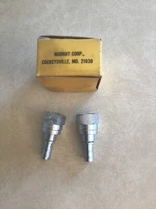 NOS MURRAY GOLD SEAL AIR CONDITIONER REPLACEMENT  PART#4111-8 Hose (2) Fittings - Picture 1 of 8