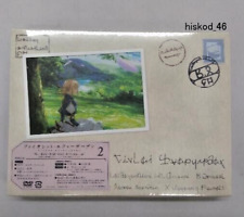 Violet Evergarden Vol.2 First Limited Edition DVD W/ Benefits Booklet Post Card