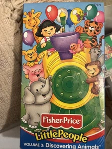 Sealed FP Fisher Price Little People Volume 3 Discovering Animals VHS 2001 - Picture 1 of 2
