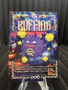 Koffing #6 - Holo Hielo agrietado - Cartas de truco o trato de prisma - Pokémon - Imagen 1 de 2