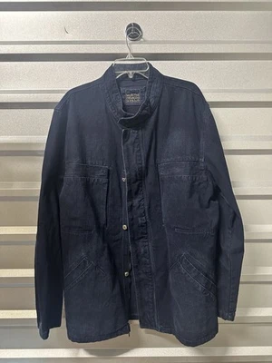 Girbaud Marithe Francois Men's Blue Denim Jacket With Button Pockets. - Image 1 of 4