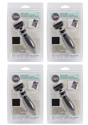 (4 Pack) Sizzix Die Brush Tool with Foam Pad, for Wafer-Thin & Intricate Dies - Image 1 of 4