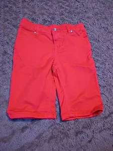 Red Kids Korner Jean Shorts Size 6 - Picture 1 of 6