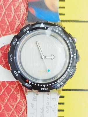 Swatch Watch DAN JANSEN SDZ900 1996 Olympic Specials W/ Working Loomi Backlight - Image 1 of 4