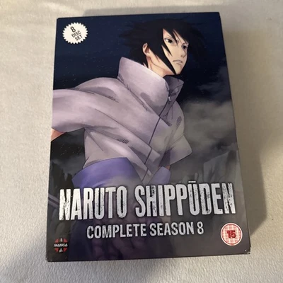 Naruto Shippuden - Complete Series 8 - Episodes 349-401 - UK PAL Region 2 Anime Foto 1 de 4