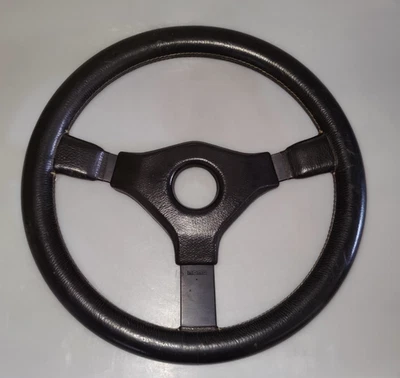 Volante deportivo 360 mm Momo C36 Cavallino / volante de cuero con protección contra impactos - coche clásico Foto 1 de 4