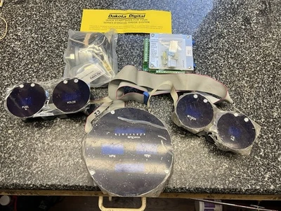 1959 Chevy Digital Blue LED Gauges Lifetime Warranty Foto 1 de 4