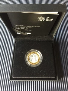 Magna Carta Silver Proof Piedfort £2 2015 Royal Mint - Picture 1 of 3
