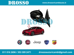 156124227 Specchietto retrovisore esterno destro ORIGINALE Alfa Romeo Giulia - Imagen 1 de 4