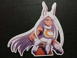 Mirko Rumi Usagiyama My Hero Academia Glossy Sticker Anime Wasserdicht! V2 - Bild 1 von 4