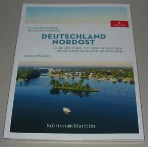 Müller Planungskarte Wasserstrassen Deutschland Nordost Elbe bis Oder Buch Neu! - Imagen 1 de 2