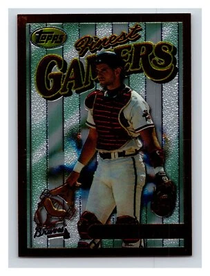 Javy Lopez 1996 Topps Finest Gamers - Image 1 of 2