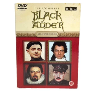 Black Adder DVD Box Set Complete Seasons 1-4 All 24 Episodes with Rowan Atkinson - Imagen 1 de 6