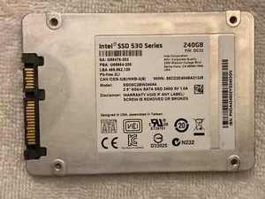 Intel SSD 530 Series 240GB SATA 6Gb/s 2.5" SSD SSDSC2BW240A4 - Health 98% - Picture 1 of 2