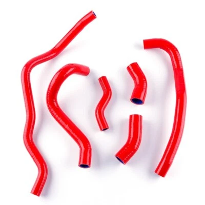 Red Fit YAMAHA Vmax 1200 VMX1200 1985-2006 Silicone Radiator Hose Coolant Pipe - Изображение 1 из 4