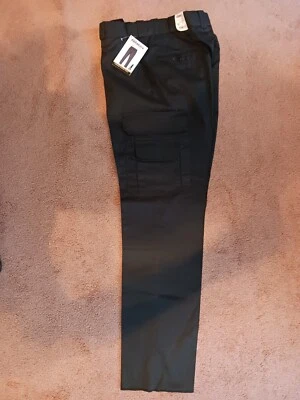 Tek2™ Poly/Cotton Twill EMT Pants by Elbeco, Black, #E7552RN - Image 1 of 4