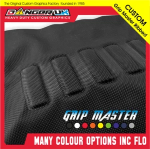 Cubierta de asiento acanalada negra Suzuki MX RMZ 125cc-450cc - Imagen 1 de 5