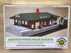 Bachmann HO Scale Lighted Passenger Station Electric Trains No. 46217 New Sealed - Picture 1 of 9