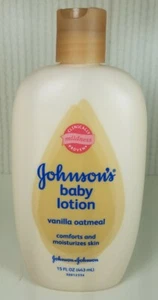 Johnson's Baby Vanille Haferflocken beruhigende Lotion 15 Oz. Neu - Bild 1 von 3