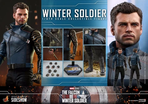 HOT TOYS TMS039 THE FALCON AND THE WINTER SOLDIER: THE WINTER SOLDIER 1:6 FIGURE Cover