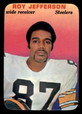 1970 Topps Super Glossy Football #17 Roy Jefferson NM *d7 - Image 1 of 2