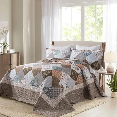 Oversized King Bedspreads 120X120-3 Pcs California King Quilt, Extra Large Quilt - Image 1 of 4