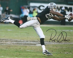Rod Streater Raiders Nation Signed Auto 8x10 PHOTO - Imagen 1 de 1