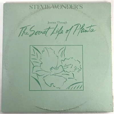 Stevie Wonder Secret Life Of Plants 1979 2x LP Tamla Embossed Braille Tri-Fold - Image 1 of 4