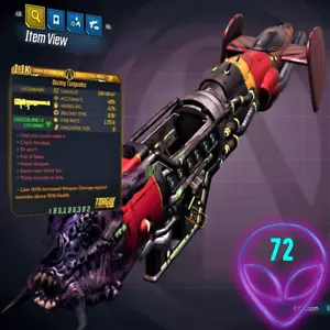 (XBOX/PC) Borderlands 3 ❗MODDED❗ Oozing Tunguska ☣️Level 72 ♾️AMMO ✨M10 - Bild 1 von 1