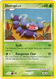 2x (pok-SF-073) Skorupi (C) Pokemon D&P Stormfront Card # 73 - Picture 1 of 1