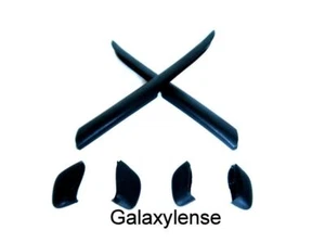 Earsock & Nose Pad Rubber Kits For Oakley Fast Jacket Sunglasses Black - Picture 1 of 4