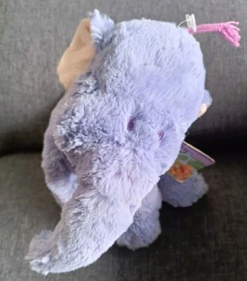 1815🌟35cm Doudou Peluche DISNEY LUMPY Elephant Violet Winnie L'ourson  - Photo 1/4